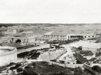 FREMANTLE FROM ROUND HOUSE c1885