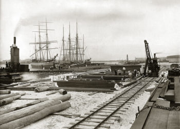 Fremantle Harbour c1898