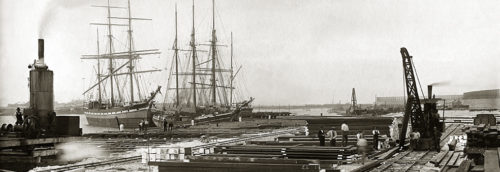Fremantle Harbour c1898