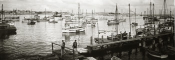Fremantle Fishing Boat Harbour 1963 Sepia