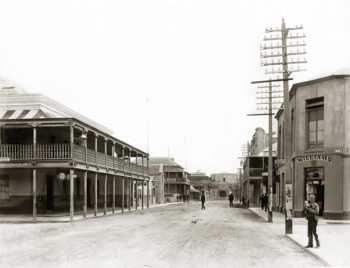 Fremantle High Street and Moat street Fremantle looking west c1900