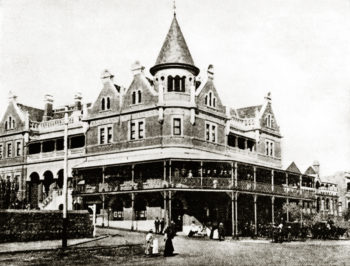 Perth -Esplanade Hotel Esplanade Perth c1890