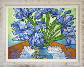 Irises 920 x 770mm