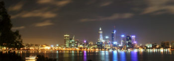 Perth Skyline night