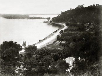 Fremantle Road and Mill Point 1885