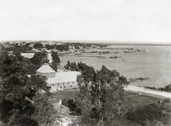 PERTH FROM MOUNTS BAY ROAD C1860