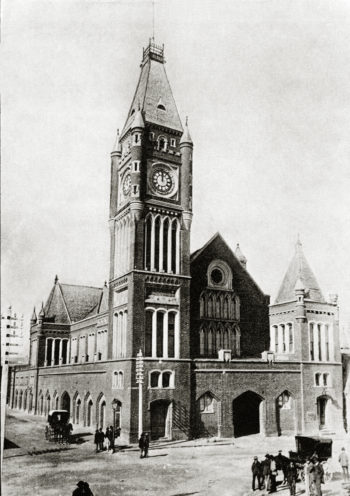 Perth Town Hall c1870