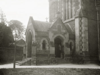 Porch of St. Georges Cathedral, Perth W.A. in 1926