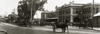 Perth Railway Station c1905