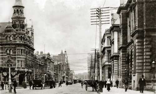 St Georges Terrace Looking West c1920