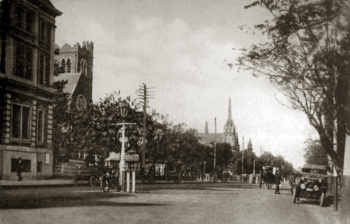 St Georges Tce Perth Looking East c1920