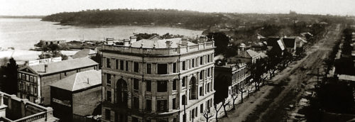 St Georges Terrace from Palace Hotel Tower c1900
