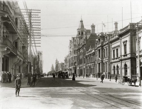 ST GEORGES TERRACE PERTH 1895