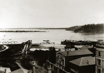 Swan River from The Palace Hotel Tower c1905