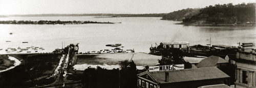 Swan River from The Palace Hotel Tower c1905
