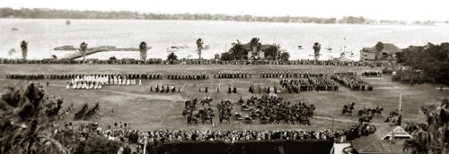 The Esplanade Perth Military Day 2 c1920