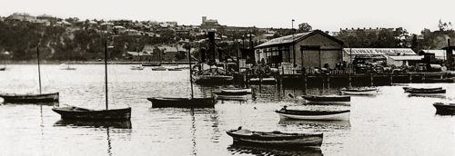 Melville Park Wharf Melville Waters Perth c1905