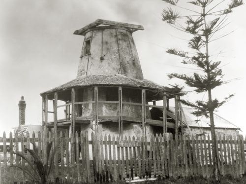 Ruins of a windmill, South Perth, W.A. in 1926