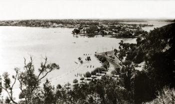 Mounts Bay Road from Kings Park c1925